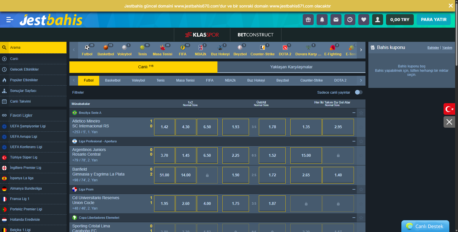 Jestbahis Casino Oyunları