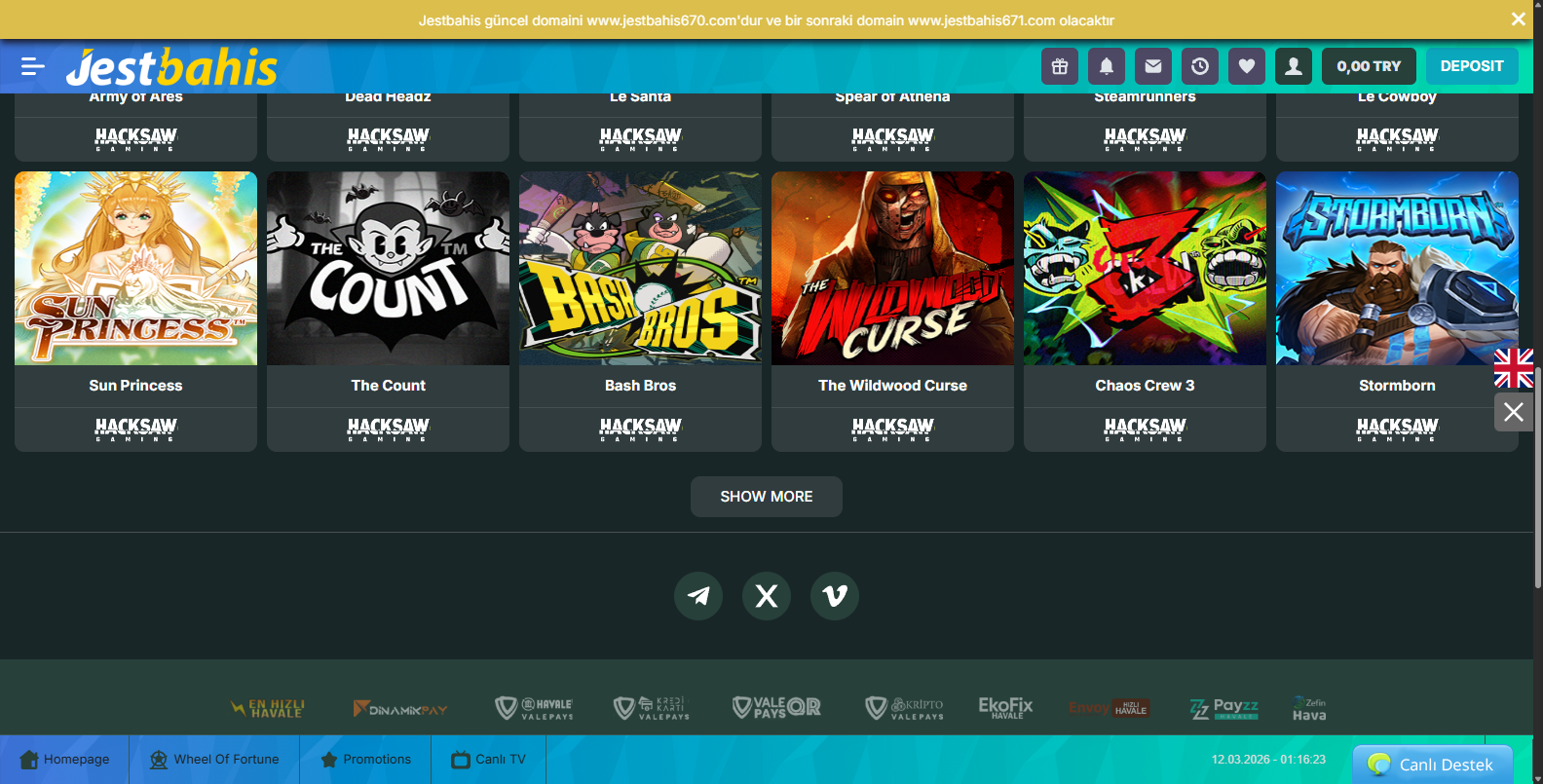Jestbahis Giriş Yap Para Yatır